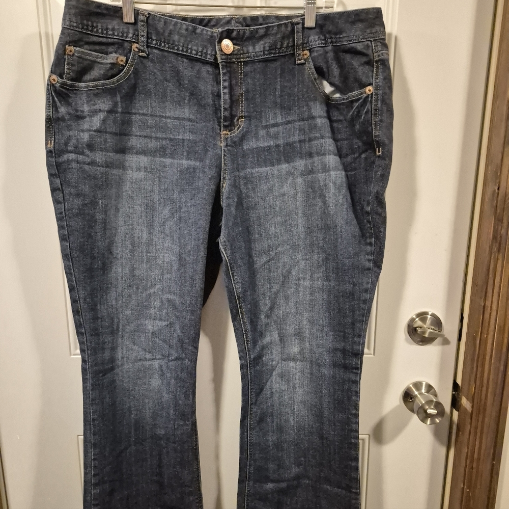 Maurices Indigo Boot Cut Jeans 20 Reg